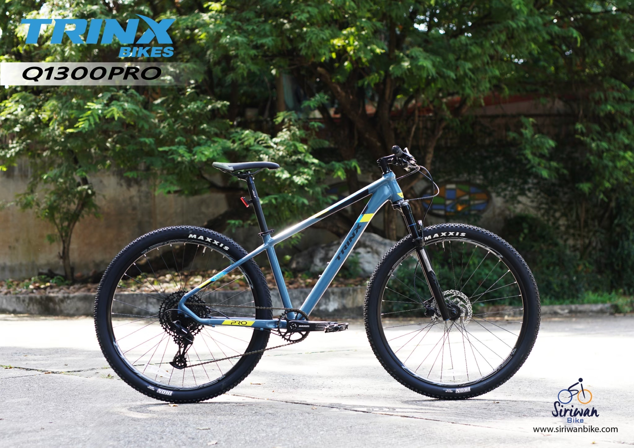 จักรยานเสือภูเขา TRINX Q1300 PRO 29ER SRAM SX 1*12 SPEEDS, 29ER, TRINX MY2021