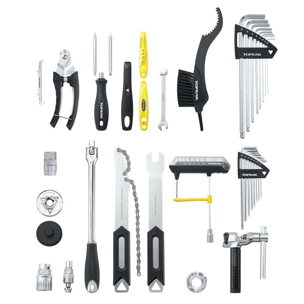 TOPEAK PREPBOX Oneset 18ชิ้น ชุดเครื่องมือ 55 ฟังก์ชั่น กล่องสีดำ