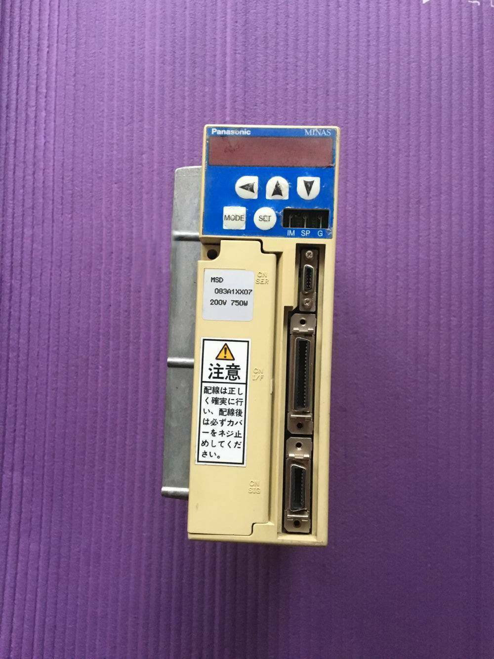 SERVO DRIVE " PANASONIC " รุ่น MSD083A1XX07