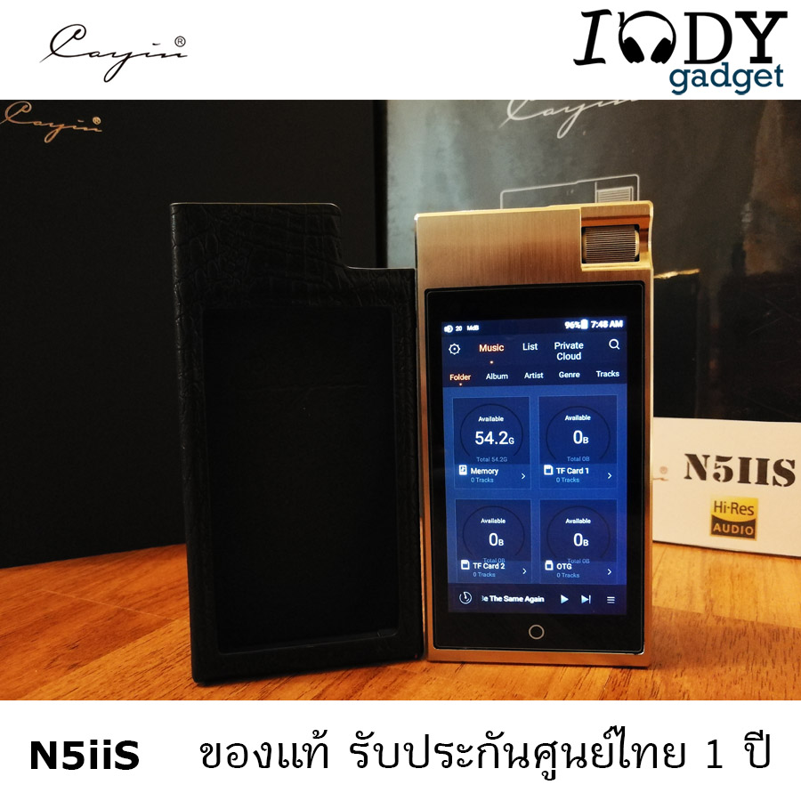 Cayin N5iiS สุดยอด Android Music Player รองรับ 2.5 บาล้านซ์ Lossless DSD WiFi และ bluetooth