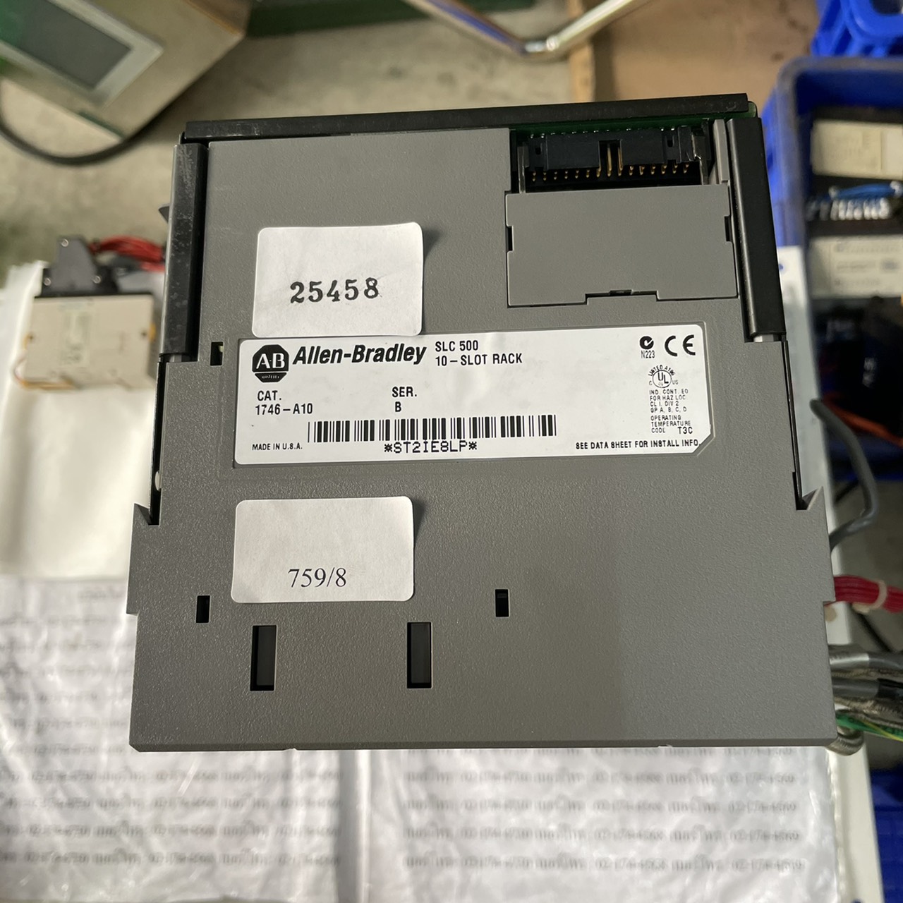 PLC " ALLEN-BRADLEY " รุ่น 1746-A10