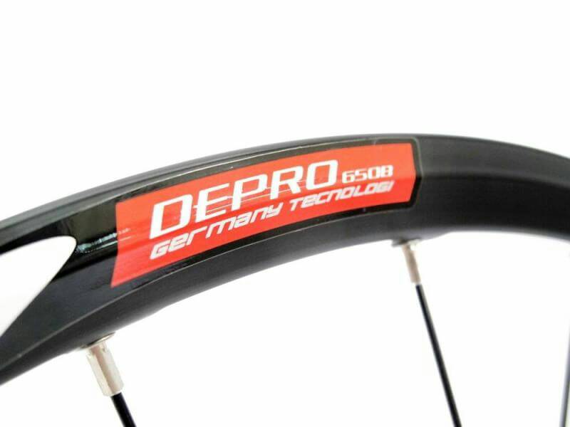 ชุดล้อเสือภูเขา SASO DEPRO "DW-350" ดุมแบริ่ง Disc 27.5" + ซี่ลวด DT Swiss