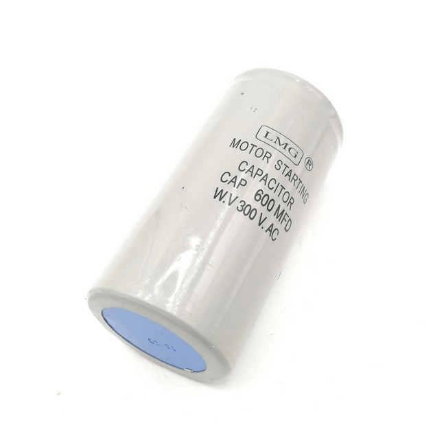 คาปาซิเตอร์ 600uf 300v. (สตาร์ท)