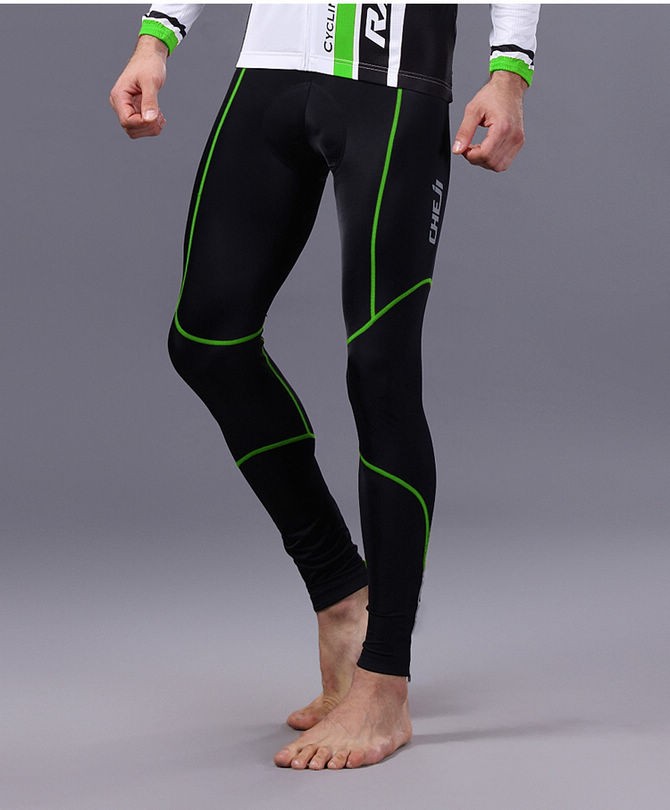 กางเกงปั่นจักรยาน CHEJI ผ้า Polyester Cycling Pants ,เป้า Coolmax (เกาหลี) ขายาว