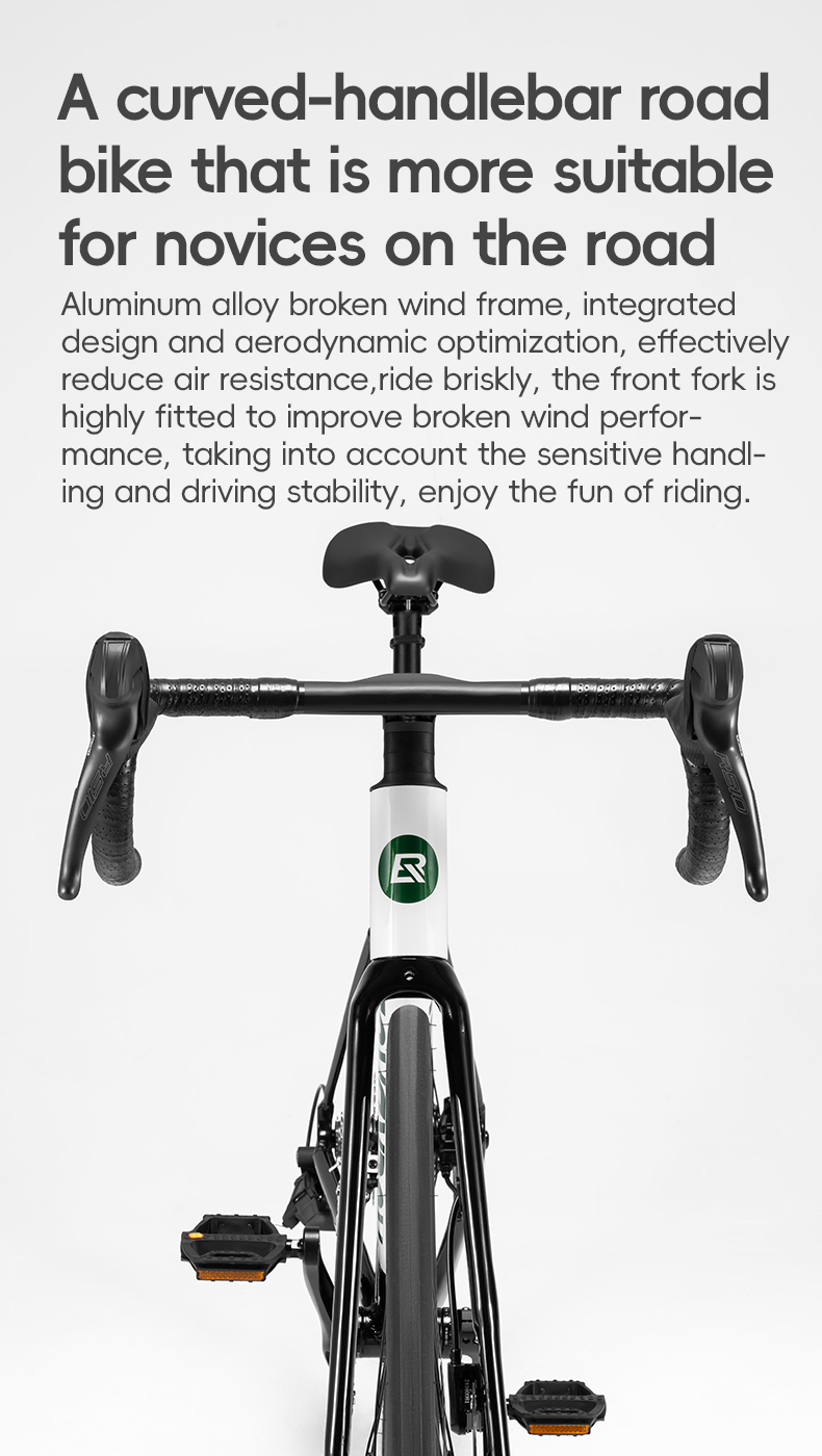 ROCKBROS GALE W3 จักรยานเสือหมอบ 20 สปีด 700C | เบรกน้ำมัน น้ำหนักเบา 11.25 กก. | ปี 2025