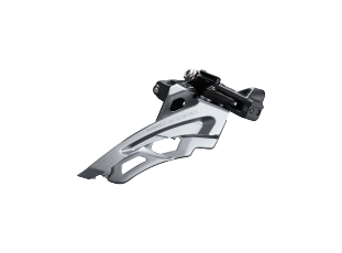 สับจาน DEORE, FD-M6000-M, 3X10-SPD, 40-42T, แคล้มป์กลาง, Side swing, 34.9MM/31.8MM
