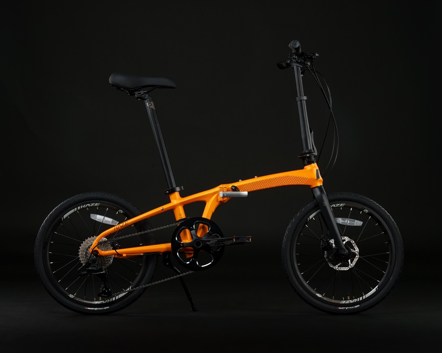 จักรยานพับได้ KAZE MACHI CITY COLLECTION Floding Bike เฟรมอลู เกียร์ L-TWOO A7 10สปีด ล้อ 20นิ้ว ปี 2025