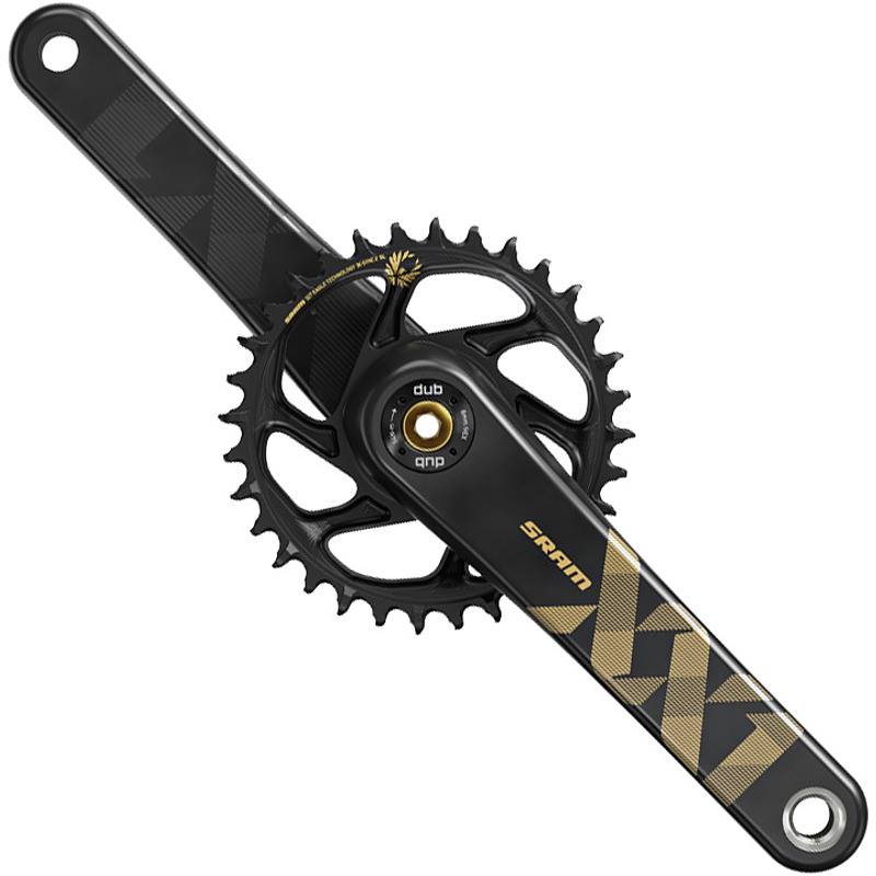 ชุดขับเคลื่อน SRAM XX1 EAGLE GROUPSET DUB , 1X12 SPEEDs (ไม่รวมกะโหลก) สีทอง