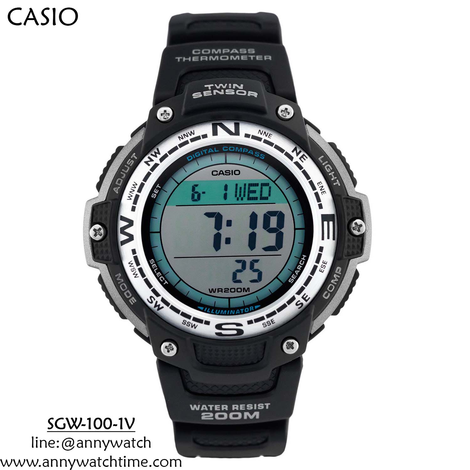 CASIO SGW-100-1V