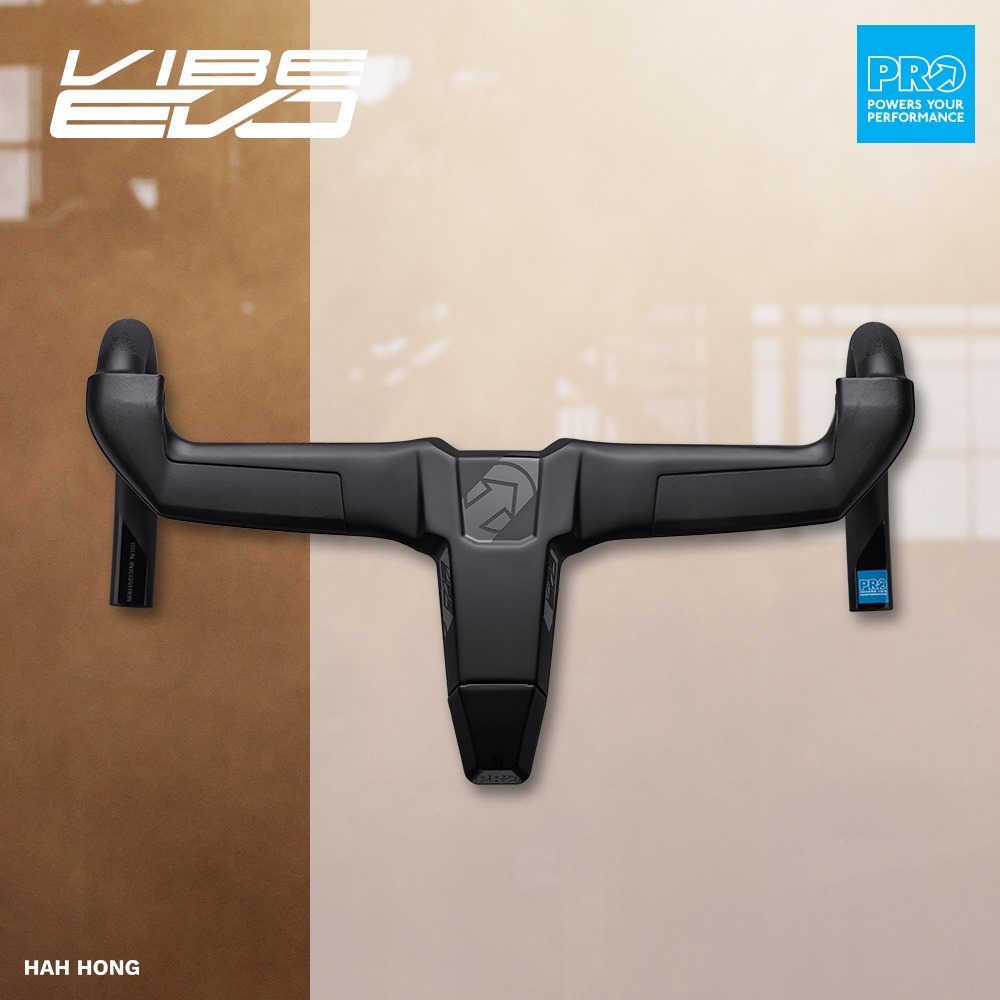 PRO แฮนด์ถนนคาร์บอนรุ่น VIBE EVO(พร้อมชุดสเปเซอร์)