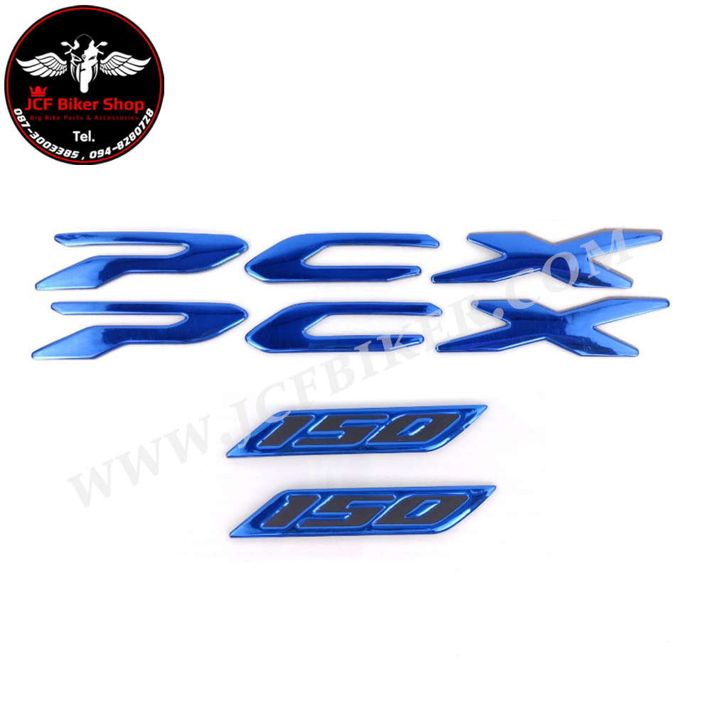 สติ๊กเกอร์โลโก้ 3D HONDA PCX150 ติดได้ทุกรุ่น