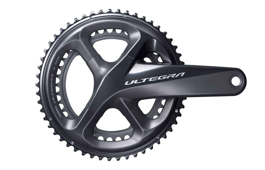 จาน ULTEGRA, FC-R8000, 46x36T, 165MM, 170MM, 172.5MM (ไม่รวมกะโหลก)