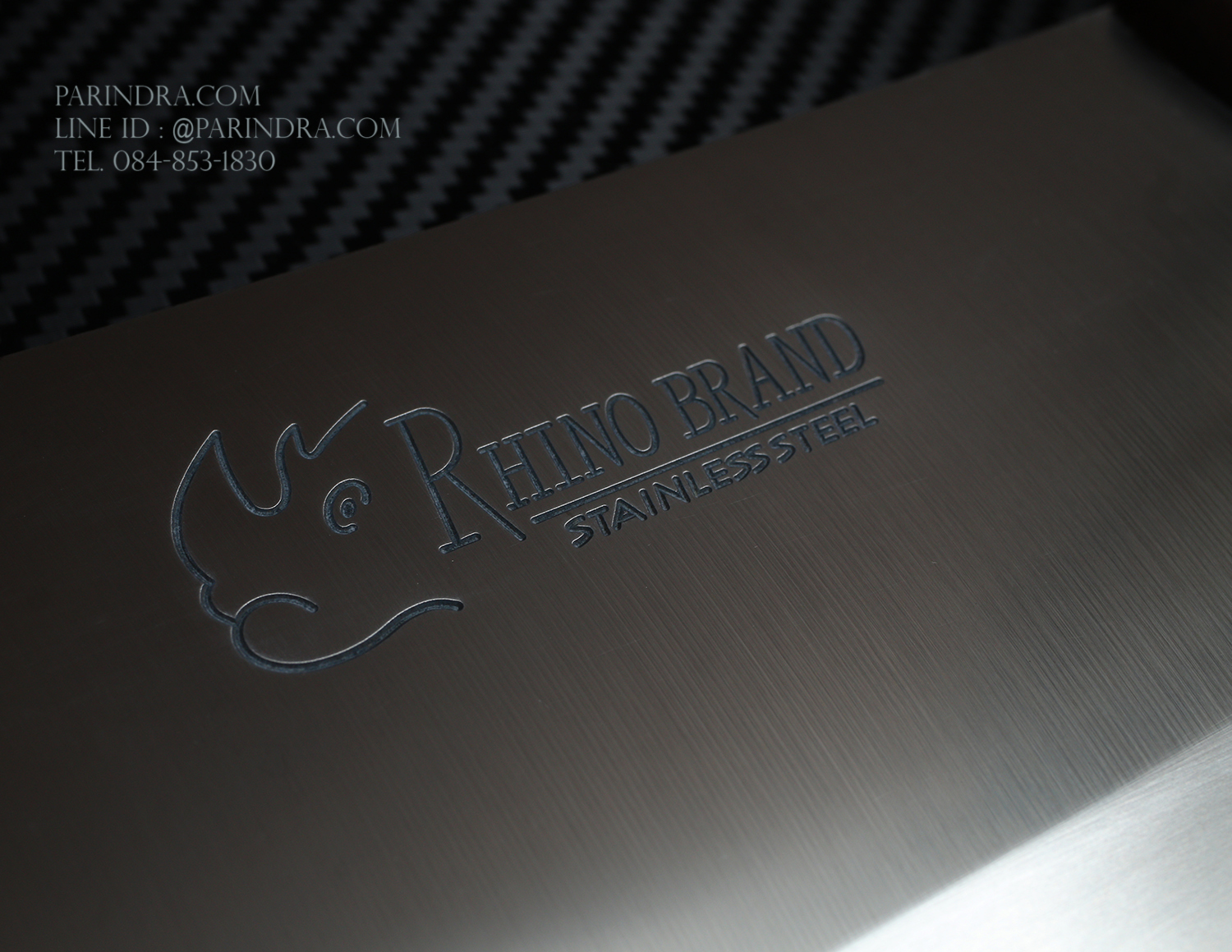 มีดอีโต้ยักษ์ด้ามไม้ Rhino Brand No.996 แสตนเลสทั้งแท่ง ขนาด 9 นิ้ว (ของแท้)