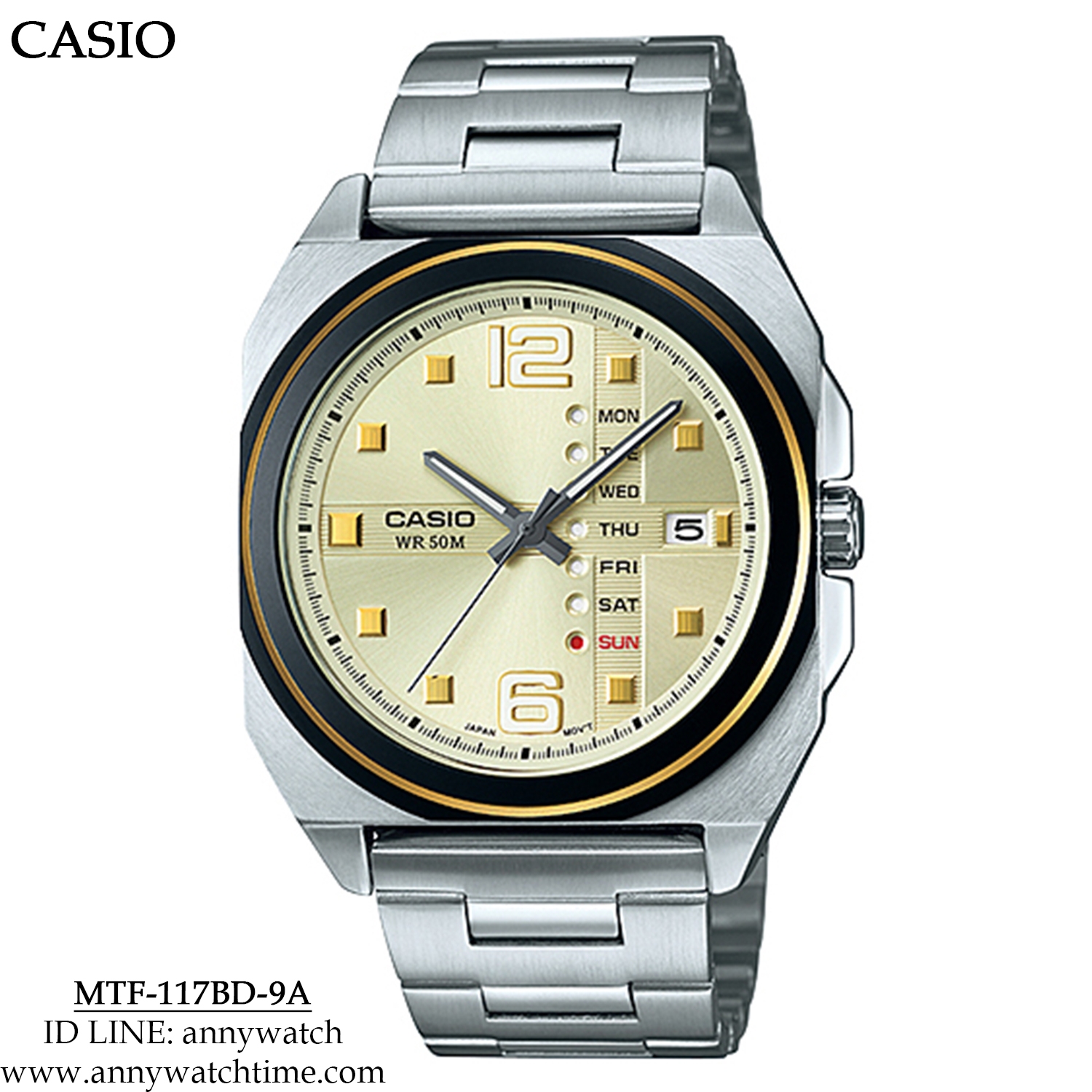 CASIO MTF-117BD-9A