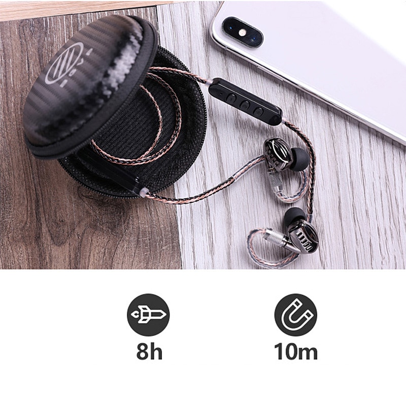 ขาย BGVP M1 สาย OCC พร้อมไมค์ รองรับบลูทูธ 4.2 AptXขั้ว MMCX