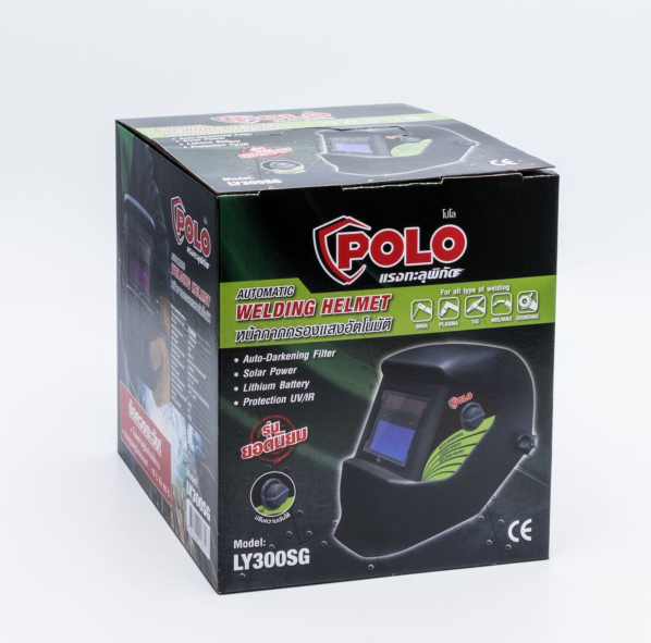 หน้ากากปรับแสง AUTO ปรับได้ POLO โปโล รุ่น LY-300SG Pn.101-2030 ##