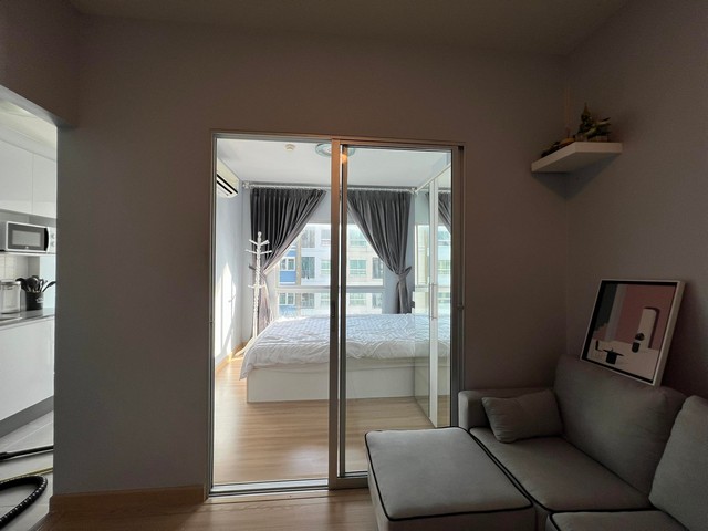 ให้เช่าคอนโด เดอะ คิทท์ ลำลูกกา คลอง 2 ตึกB1 ห้อง 28.5 ตรม.เฟอร์ครบ พร้อมอยู่ ใกล้โลตัส