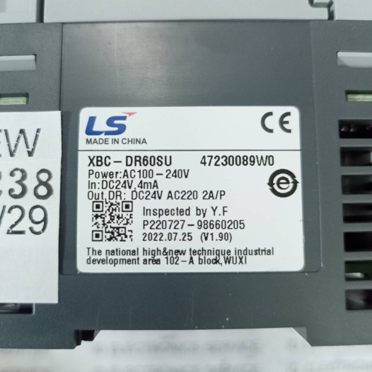 XBC-DR60SU PLC " LS "