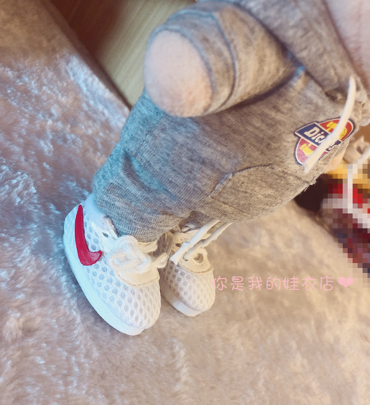 รองเท้าไนกี้ ผ้าตาข่าย สำหรับตุ๊กตา 20 cm.