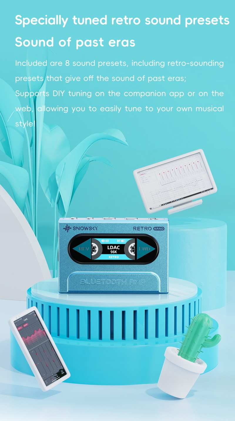 Snowsky RETRO NANO Bluetooth DAC/AMP พกพา จิ๋วแต่แจ๋ว ประกันศูนย์ไทย
