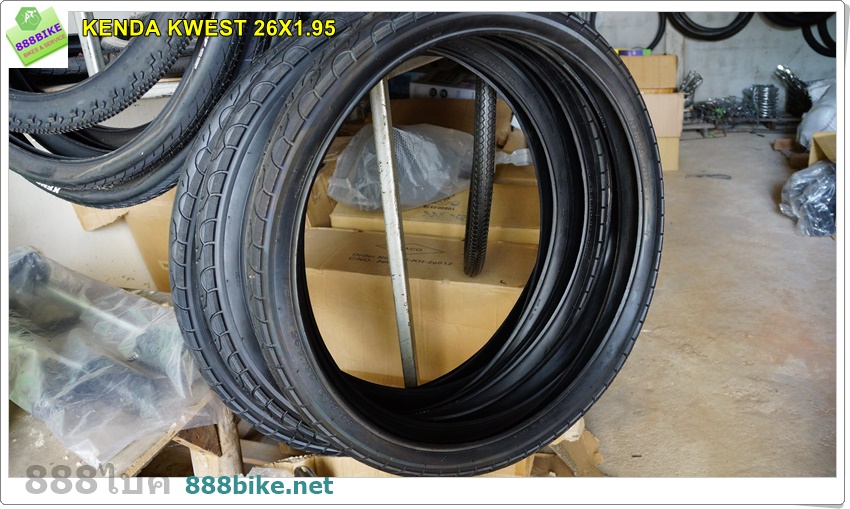 ยางนอก KENDA KWEST 26x1.5 ,26X1.95 (K838) ขอบลวด