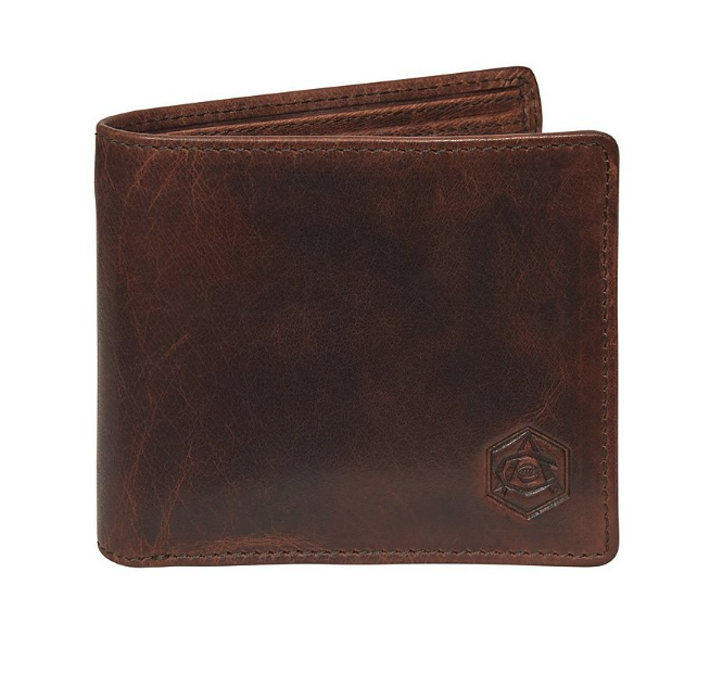 กระเป๋าสตางค์อาร์เซนอล Heritage Leather Trifold ของแท้