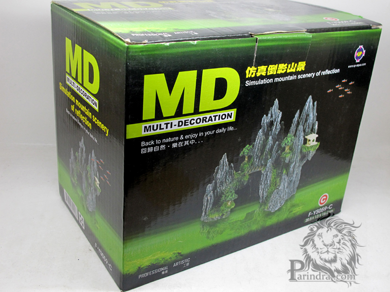 ภูเขาใต้น้ำจำลอง สำหรับตกแต่งตู้ปลา