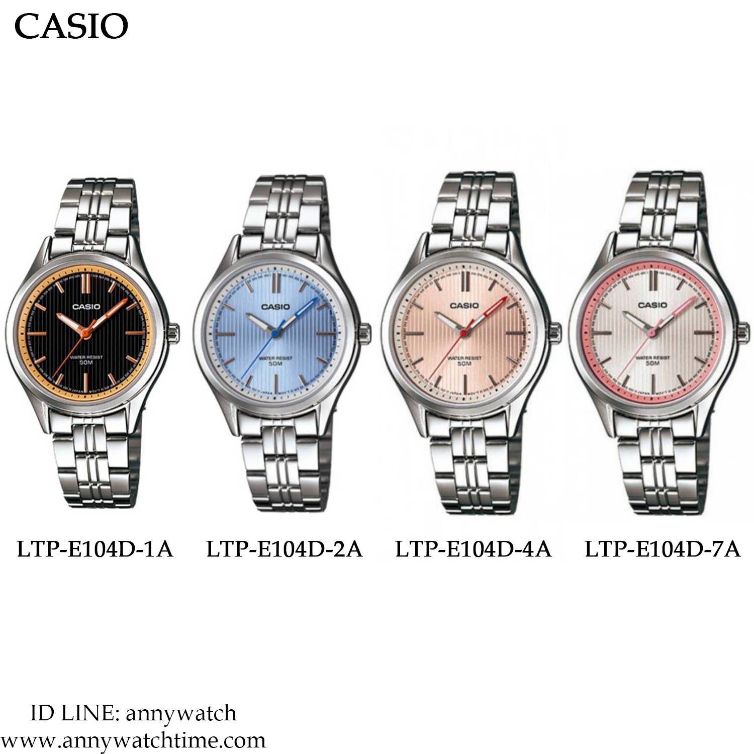 CASIO LTP-E104D-2A