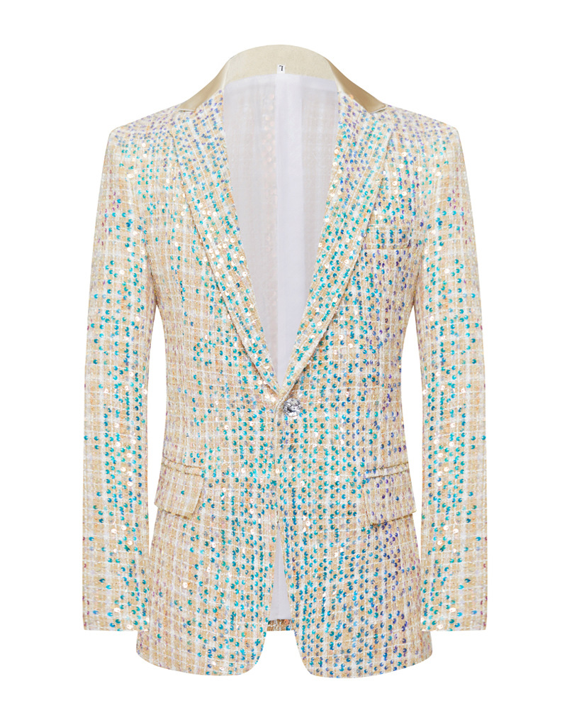 Pre-order ชุดสูทชาย สูทแฟชั่น สูทกลิตเตอร์