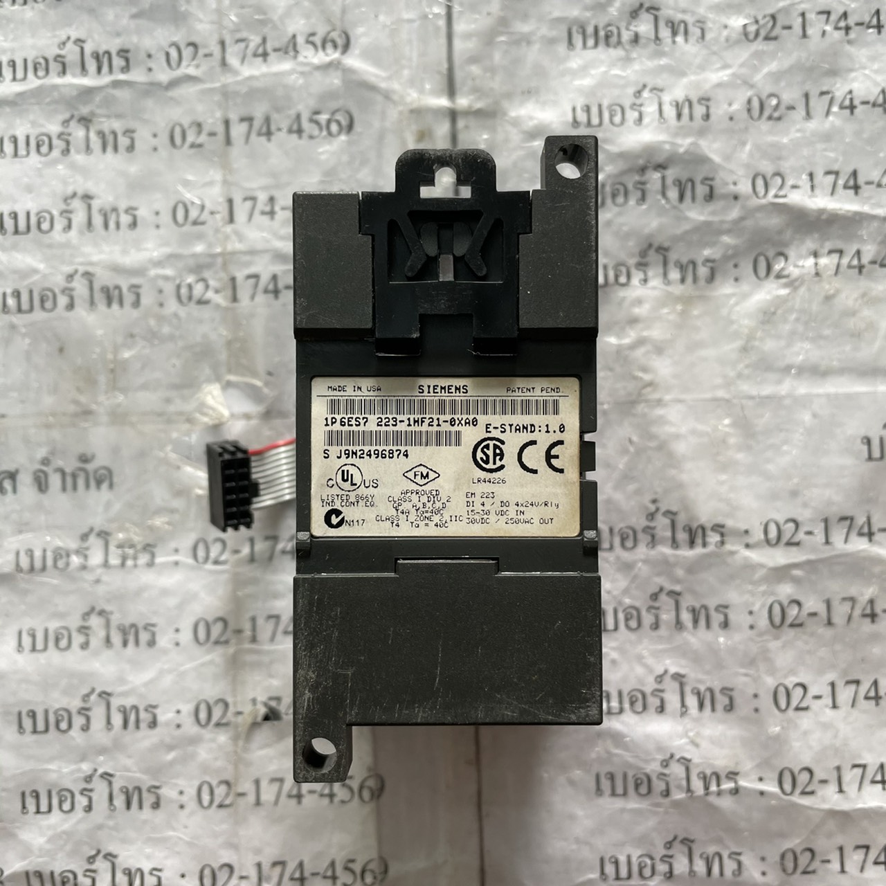 6ES7 223-1HF21-0XA0 PLC " SIEMENS "