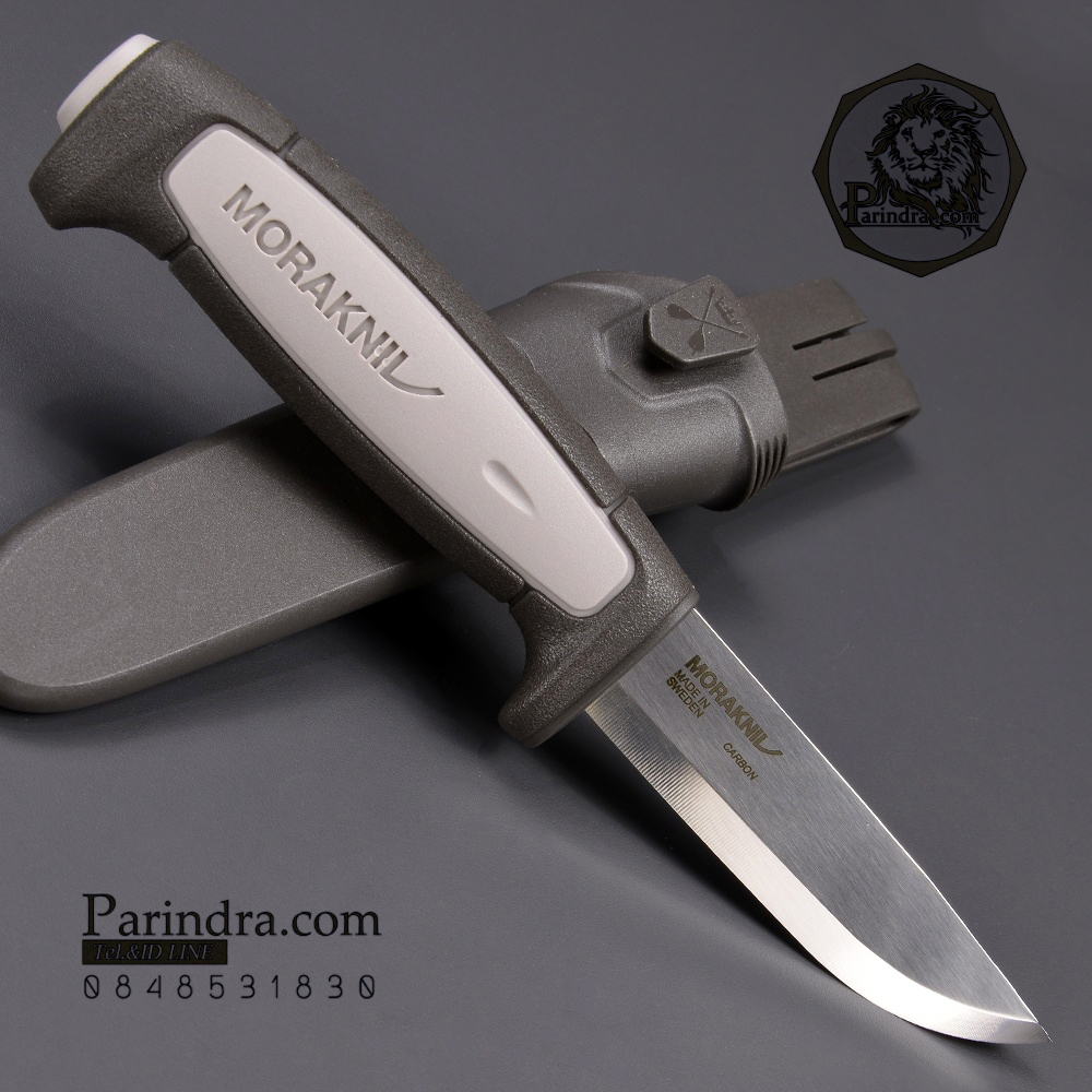 New ออกรุ่นใหม่ มีดใบตาย MoraKniv Robust รุ่น FT01518 สีดำเทา ของแท้นำเข้าจาก Sweden ของแท้ 100%