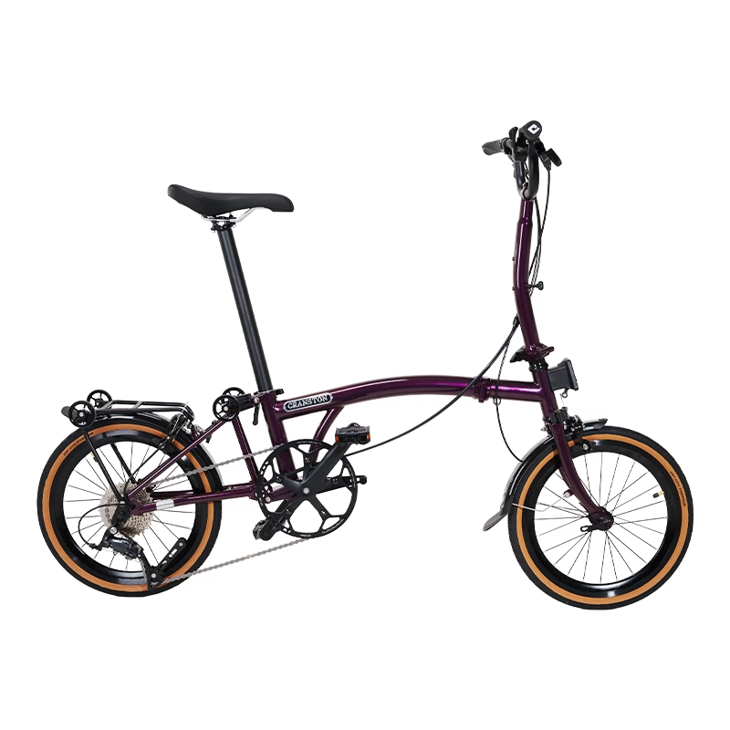 จักรยานพับ Cranston R9 16 นิ้ว 9 สปีด น้ำหนักเบา 12.5kg พับ 3 ทบ ดีไซน์เรโทร 16 สี — ปั่นในเมือง ปั่นไปทำงาน สะดวกพกพา