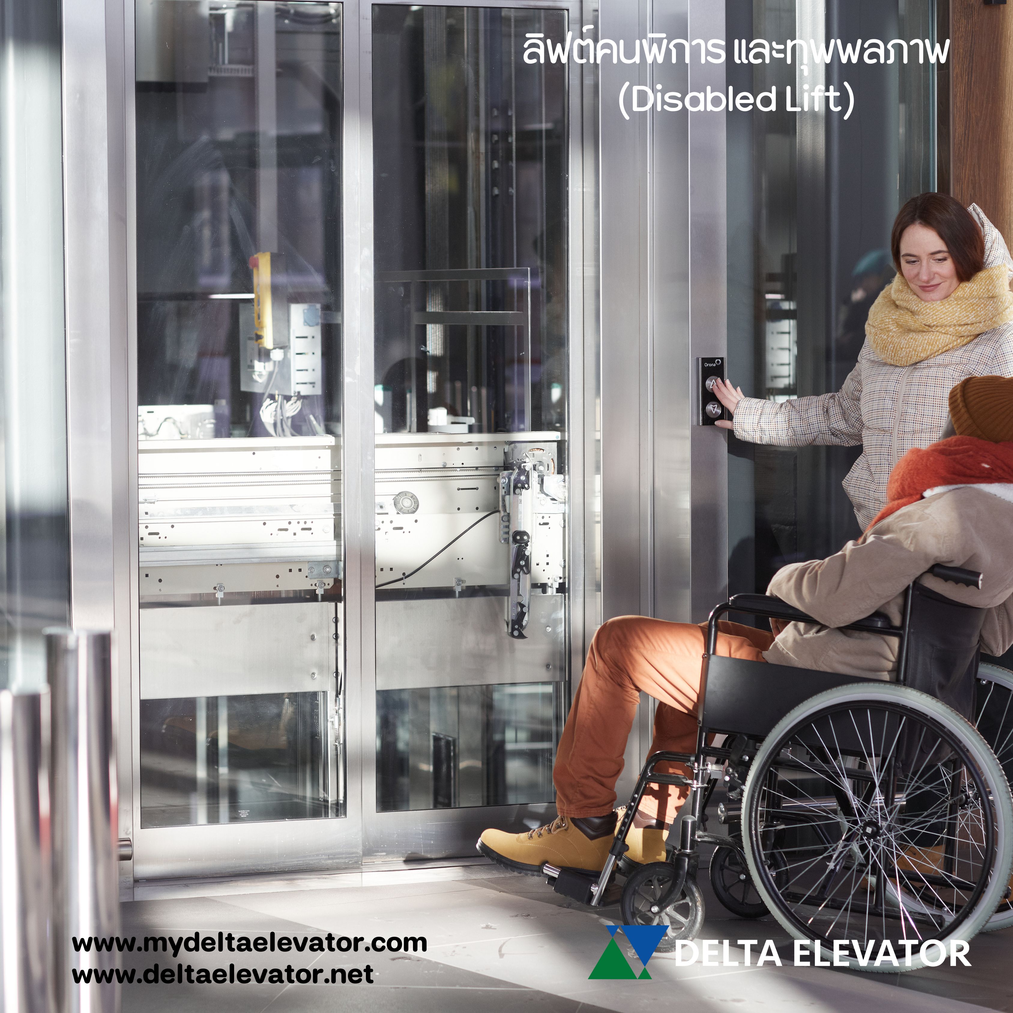 ลิฟต์คนพิการ และทุพพลภาพ (Disabled Lift)