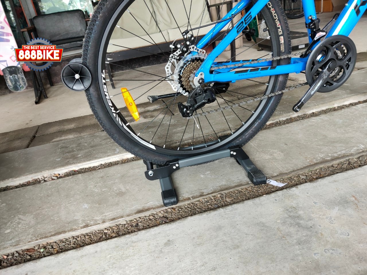 BCT BIKE Holder RACK ขาตั้งจักรยานแบบถอยจอด พับเก็บได้ รองรับล้อ 20-29นิ้ว