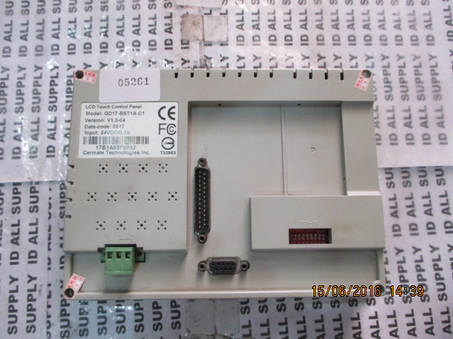 LCD TOUCH SCREEN “ CERMATE ” รุ่น GD17-BST1A-C1