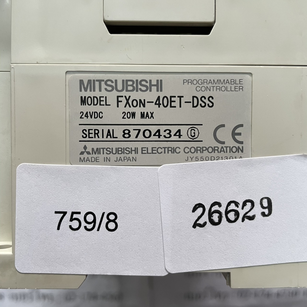 FX0N-40ET-DSS PLC " MITSUBISHI "