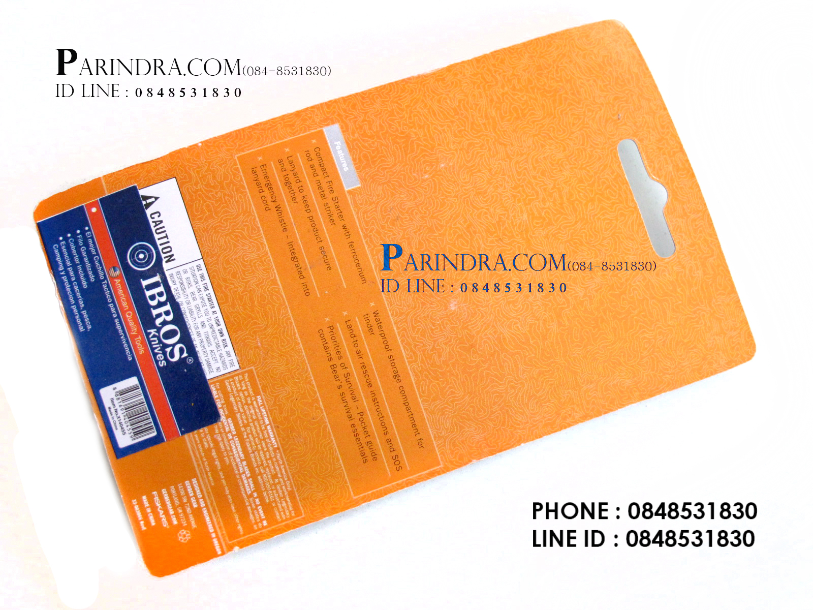 ที่จุดไฟ GERBER Fire Starter แบบเซรามิก พกพาง่ายน้ำหนักเบา