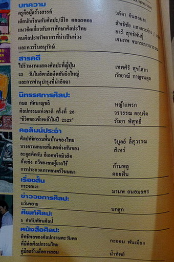 โลกศิลปะ ปีที่ 1 ฉบับที่ 1 มีนาคม 2523
