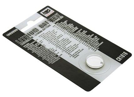 ถ่านไมล์ CATEYE LITHIUM, CR-1616 (SLIM)