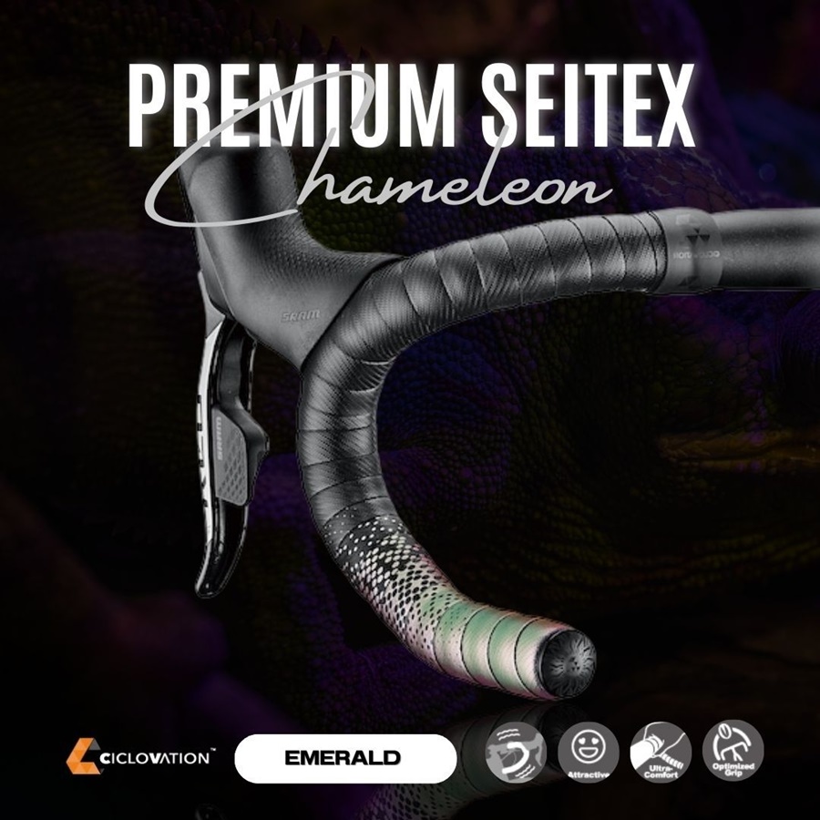 ผ้าพันแฮนด์ CICLOVATION TAPE PREMIUM SEITEX CHAMELEON BAR TAPE