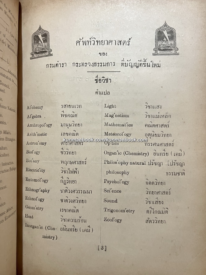 The New Model English-Siamese Dictionary Volume 4 ฉะบับบริบูรณ์ T-Z ฉบับแรก โดยสอ เศรษฐบุตร ( หลวงมหาสิทธิโวหาร )
