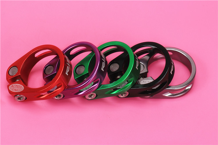 รัดหลักอาน RISK alloy Bolt Seatpost Clamp มีแต่ 31.8 (แบบยึดน็อต) K89