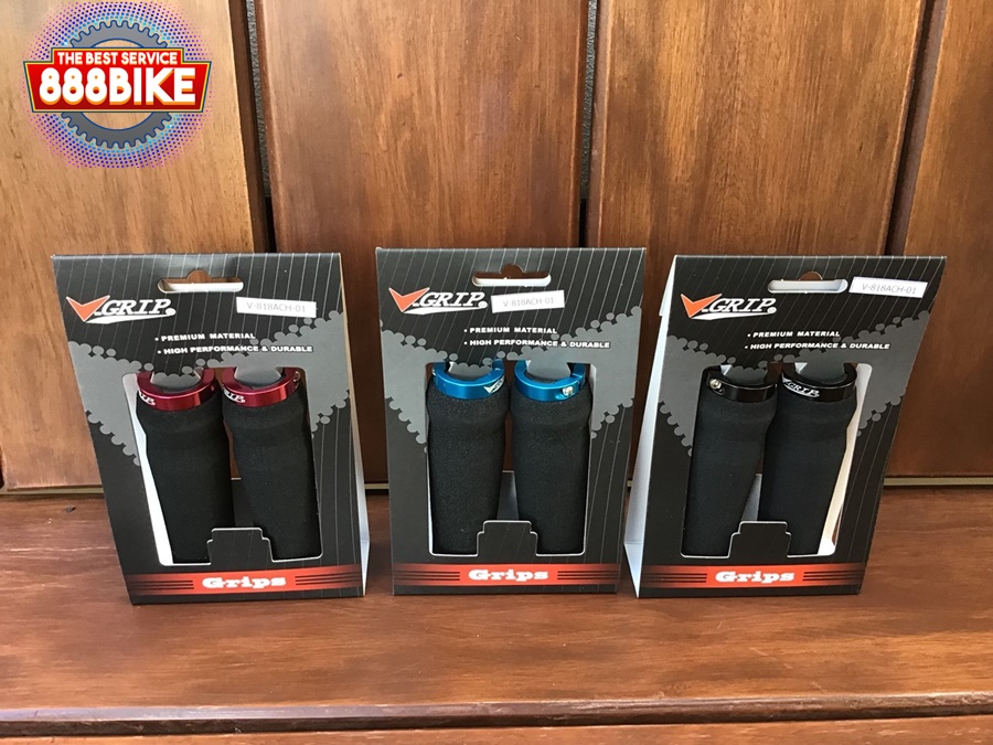 ปลอกแฮนด์โฟม V-GRIP ,V-818ACH-01, (Alloy Ring L:130MM)