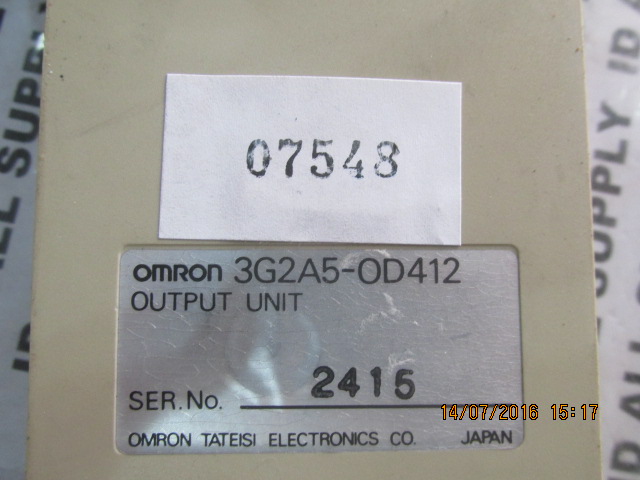 3G2A5-OD412 PLC “ OMRON ”