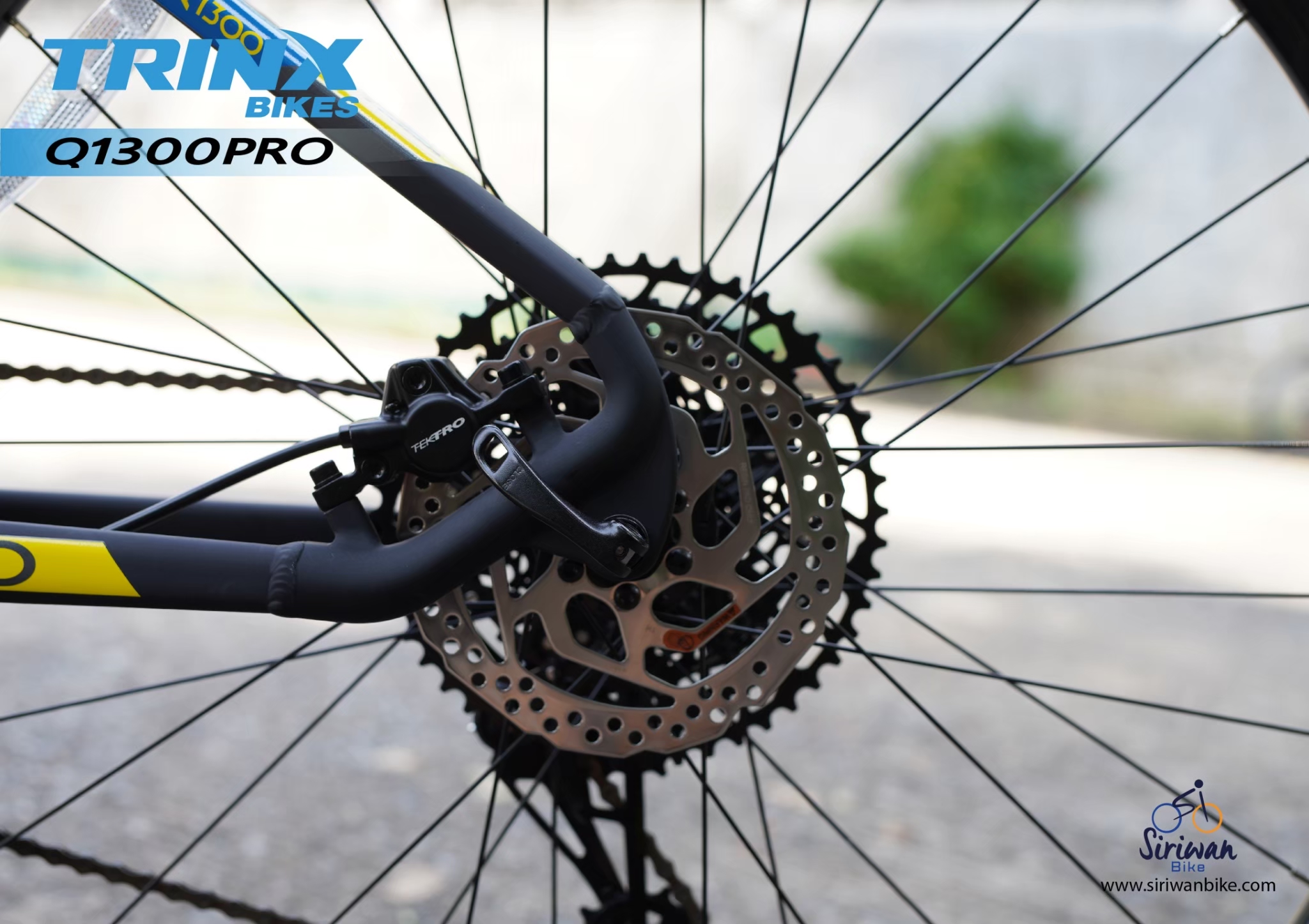 จักรยานเสือภูเขา TRINX Q1300 PRO 29ER SRAM SX 1*12 SPEEDS, 29ER, TRINX MY2021