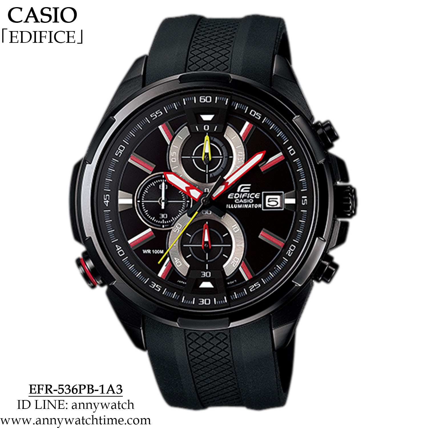 EDIFICE EFR-536PB-1A3