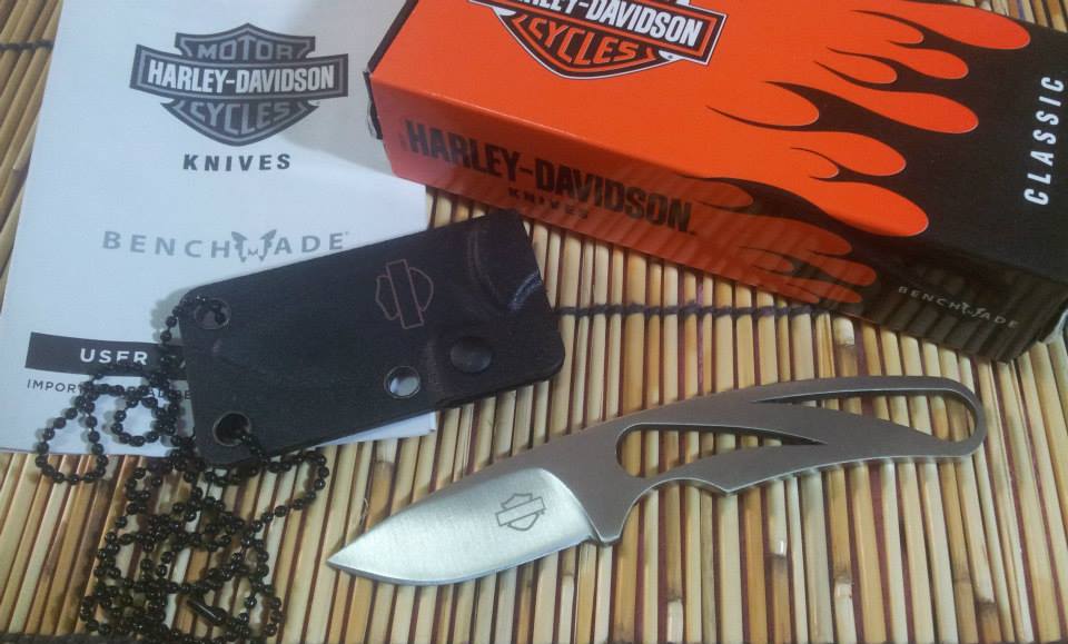 มีดห้อยคอ Harley-Davidson [Silver] by Benchmade (OEM)