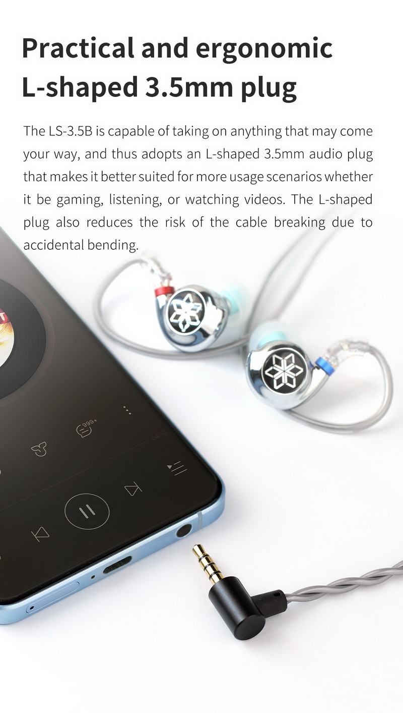 FiiO LS-3.5B สายอัพเกรดหูฟัง พร้อมไมค์และ in-line ในตัว ขั้ว 2พิน0.78 ประกันศูนย์ไทย