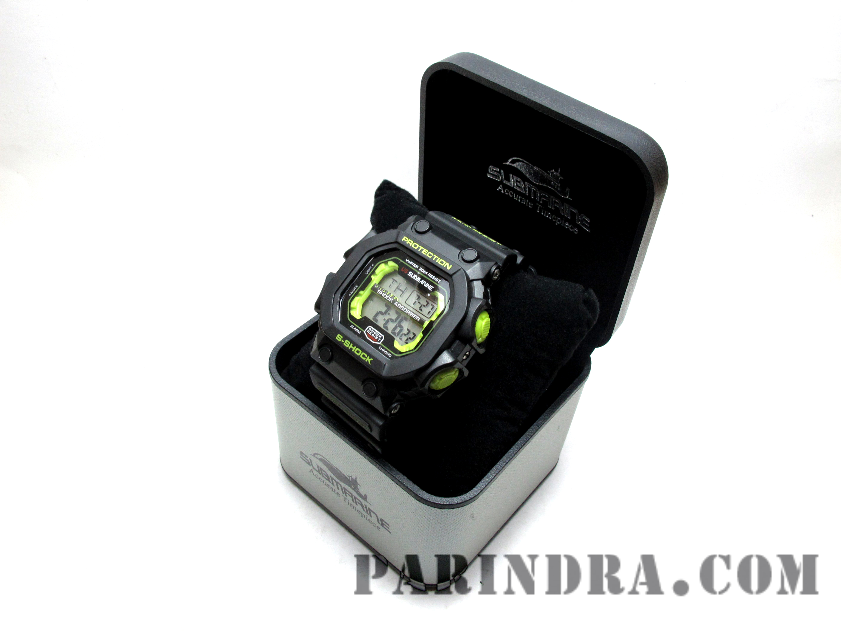 กล่องนาฬิกา US. Submarine Professional Time แบบกระปุก กล่องซับมารีน ของแท้ 100 % ใส่นาฬิกาได้ทุกแบบ มีของพร้อมส่ง 2/2/58