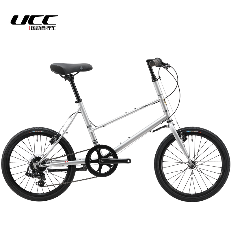 จักรยาน UCC BRUNO Mixte MiniVelo 20 นิ้ว | เฟรมโครโมลี 7 สปีด Shimano | 11 กก